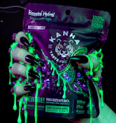 KANHA - Edible - Sinister Sour Apple Crunch - Haunted Hybrid - Solventless Rosin Belts - 100MG
