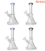 7" SirEEL Based Beaker Bong with Flower Bowl
