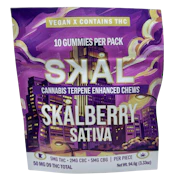 SKALberry Cubes | 5mg THC 2mg CBC 5mg CBG | 10 count