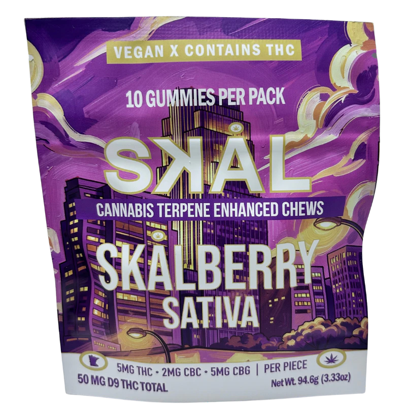 SKAL - SKALberry Cubes | 5mg THC 2mg CBC 5mg CBG | 10 count Main Image