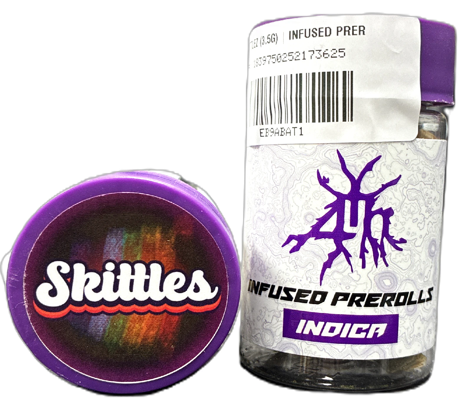 Halo - Skittlez (3.5G) | Infused Preroll 7 pk | Indica Main Image
