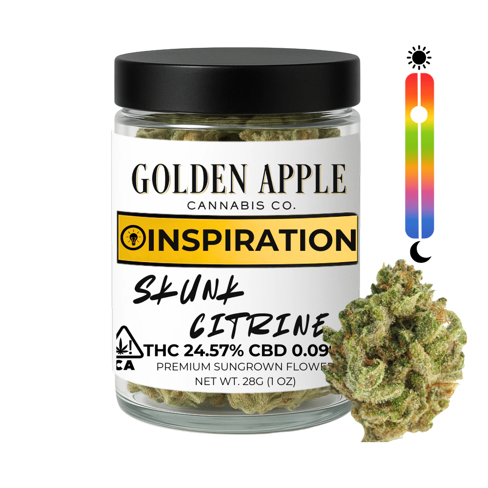 Golden Apple Cannabis Co. - Skunk Citrine 28g Main Image