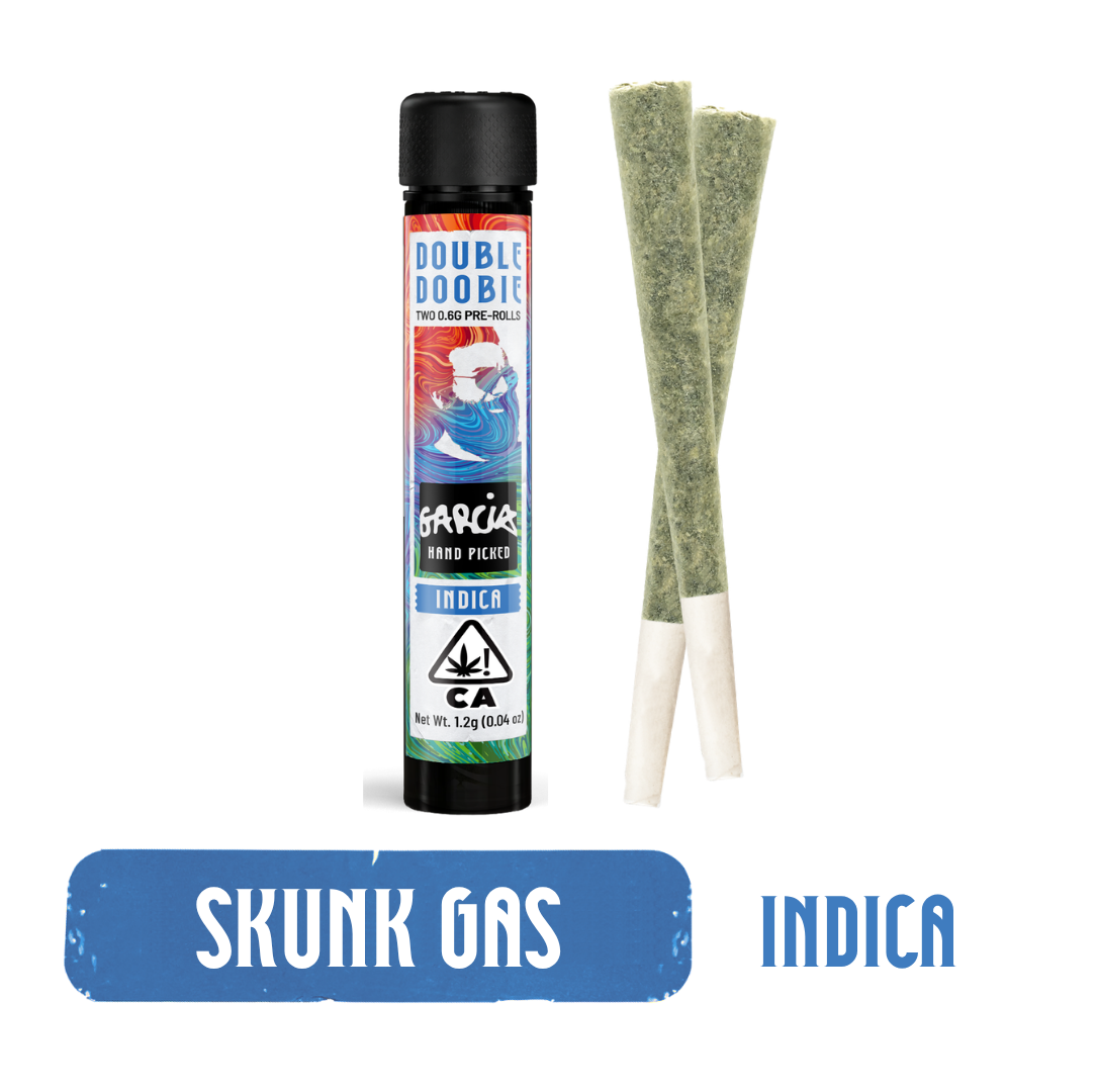 1.2g Skunk Gas Pre-Roll Pack (.6g - 2 pack) - Garcia picture