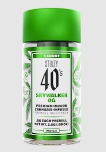 STIIIZY - Stiiizy 40's .5g Skywalker OG Infused Pre-Roll 5pk 