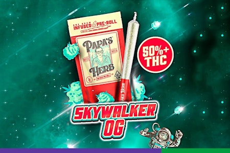 PAPA'S HERB - Papa's Herb Skywalker OG 1g Infused Preroll