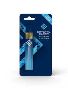 CRYSTAL CLEAR - Crystal Clear - Skywalker OG - 1g Live Resin All In One Vape