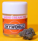 Skyworld Sherb Cream Pie Whole Flower 3.5g