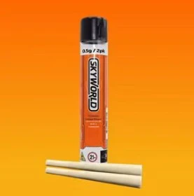 SKYWORLD - Skyworld Sherb Cream Pie Prerolls .5g 2pk Main Image