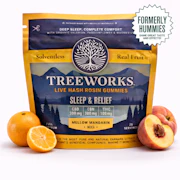 Sleep & Relief | Mellow Mandarin | Live Hash Rosin Gummies | 3:3:1 | CBD:CBN:THC | [100mg]