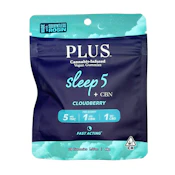 Plus - Sleep - Cloudberry - 5:1:1 THC/CBN/CBD - Gummies - 20pk - 100mg