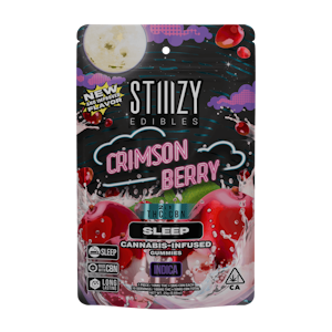 STIIIZY - Sleep Crimson Berry (I) | 10mg 10pk 2:1 THC:CBN  Gummies | Stiiizy