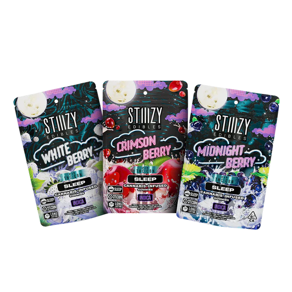 STIIIZY - - WHITE BERRY - 100MG SLEEP EDIBLES Main Image