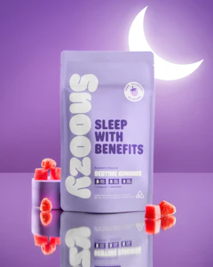 Snoozy - Snoozy | Edibles | Gummies - Raspberry (Relaxation & Rest CBN) | 100mg, 20