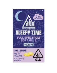ABX - ABX 5mg Sleepy Time THC+CBN Capsules 10pk