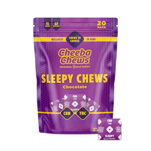 Cheeba Chews - Sleepy Chews | Taffy | 100mg/20 Pieces | Cheeba Chews