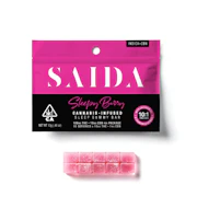 110mg 10:1 THC:CBN Sleepy Berry Gummy Bar (10mg THC, 1mg CBN - 10 pack) - Saida