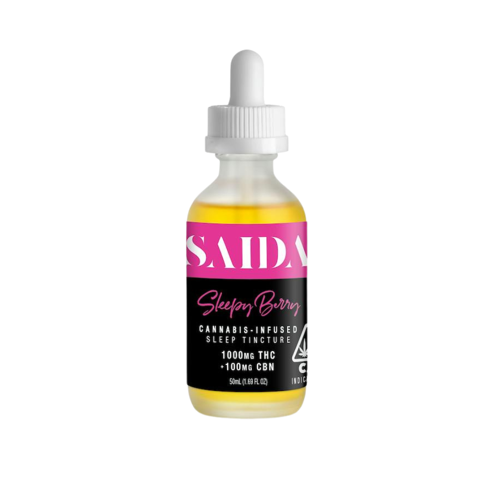 1100mg 10:1 THC:CBN Sleepy Berry Tincture - Saida picture