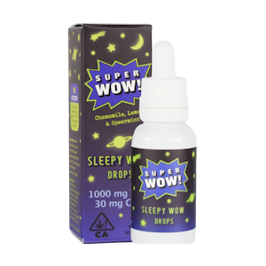 SUPER WOW - Sleepy Wow CBN | (30ml) CBN:THC Drops | Super Wow