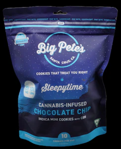 BIG PETE'S TREATS - Sleepytime 200:100mg THC:CBN  Cookie 10pk 