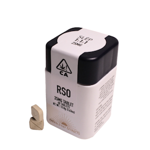 EMERALD BAY EXTRACTS - 1000mg 1:1:1 THC:CBD:CBN Slep' Tablets (25mg - 40 pack) - Emerald Bay Extracts