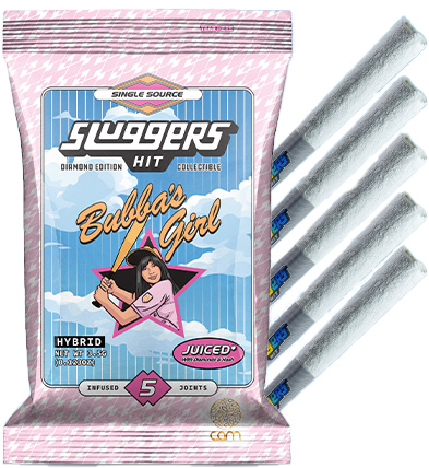 Sluggers | Bubba's Girl | Diamonds & Hash Infused | 5pk