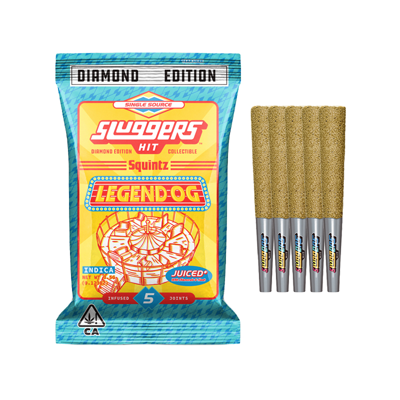 Sluggers Legend OG 5-Pack Infused Preroll 3.5g