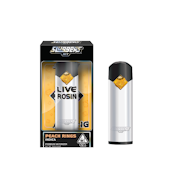 Sluggers - 1g Live Rosin AIO - Peach Rings