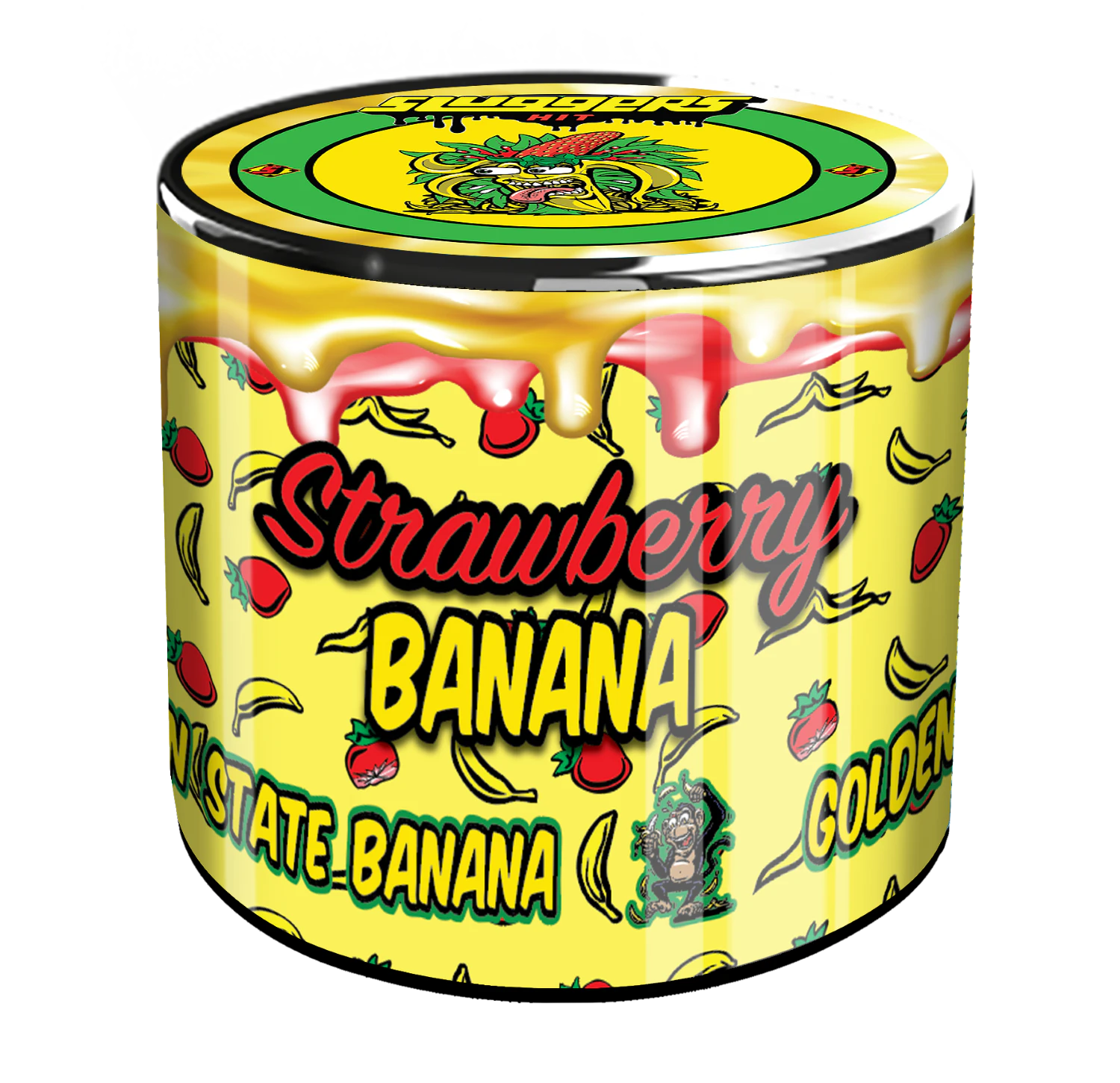Sluggers - Sluggers x Golden State - 1g Live Rosin - Strawberry Banana Main Image