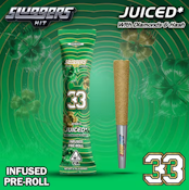 SLUGGERS - Infused Preroll - 33 - Hash & Diamonds - .7G