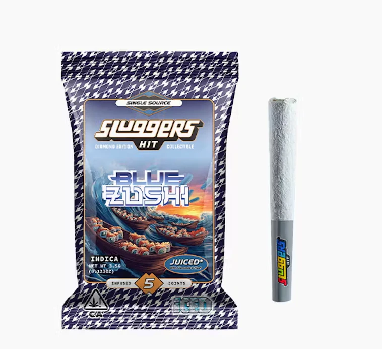 Sluggers - Sluggers - 5pk Infused Prerolls - Blue Zushi Main Image