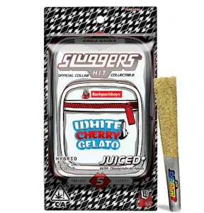 Sluggers - Sluggers Infused 5pk Prerolls 3.5g White Cherry Gelato 