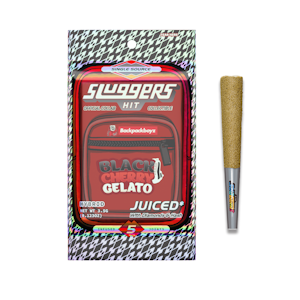 Sluggers - Sluggers x Backpack Boys - 5pk Infused Prerolls - Black Cherry Gelato