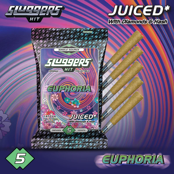 Sluggers - Sluggers - .7g - 5ct Infused Pre Rolls - Euphoria Main Image