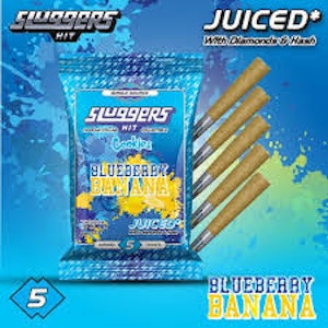 HIT SLUGGERS - Sluggers - Blueberry Banana - Infused Preroll 5pk - 3.5G