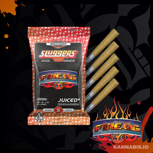 SLUGGERS - Sluggers Fire OG Infused Preroll 5pk Main Image