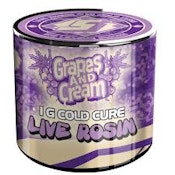 Sluggers - Grapes N Cream - Live Rosin - 1G
