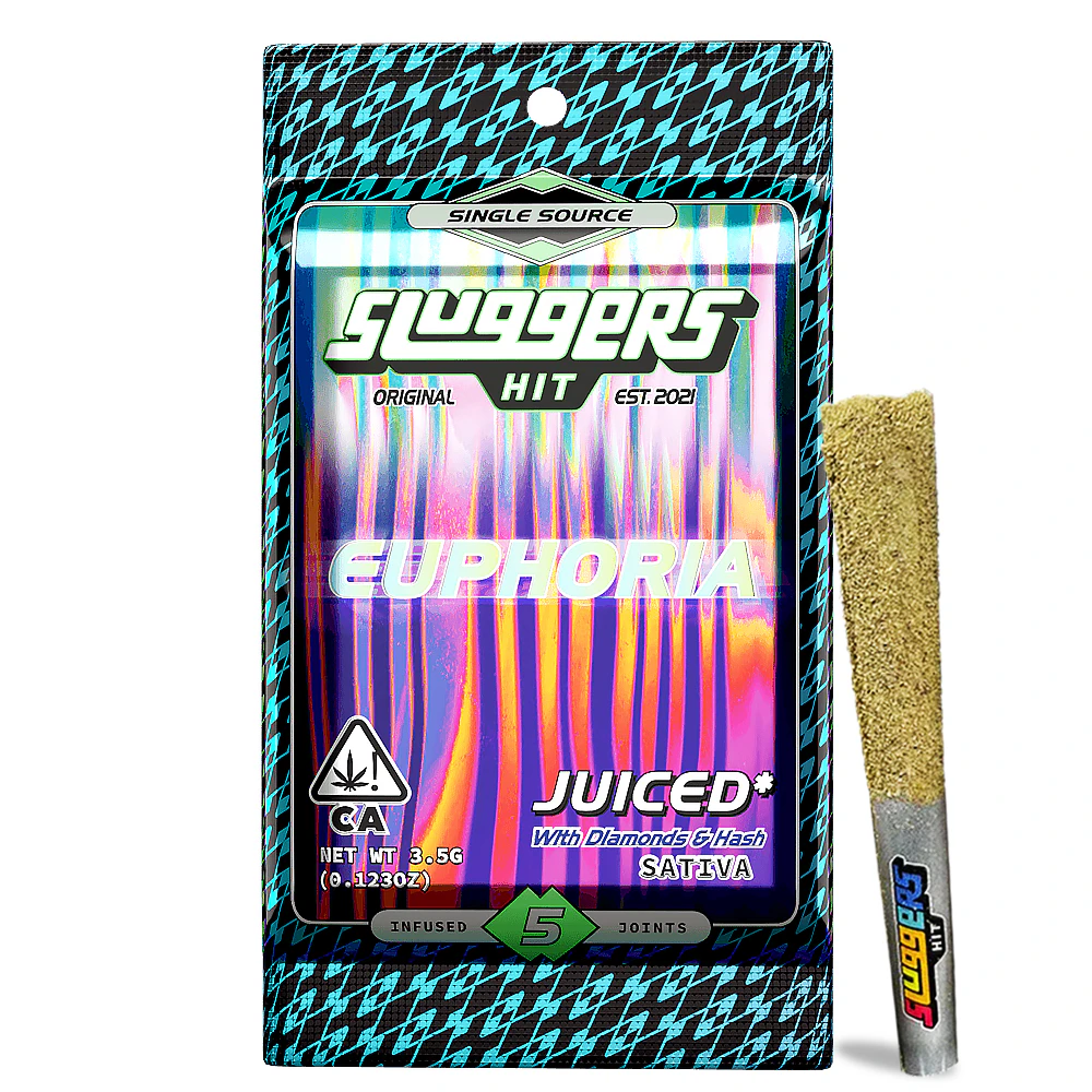 Sluggers - Euphoria Infused Preroll 5 Pk (3.5g) Main Image