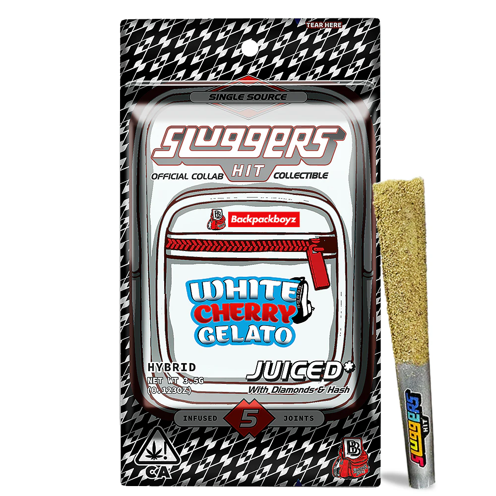 Sluggers - Next Day - White Cherry Gelato Infused Preroll 5 Pk (3.5g) Main Image