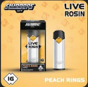 [Sluggers] All-In-One - Live Rosin - 1g - Peach Rings (I)
