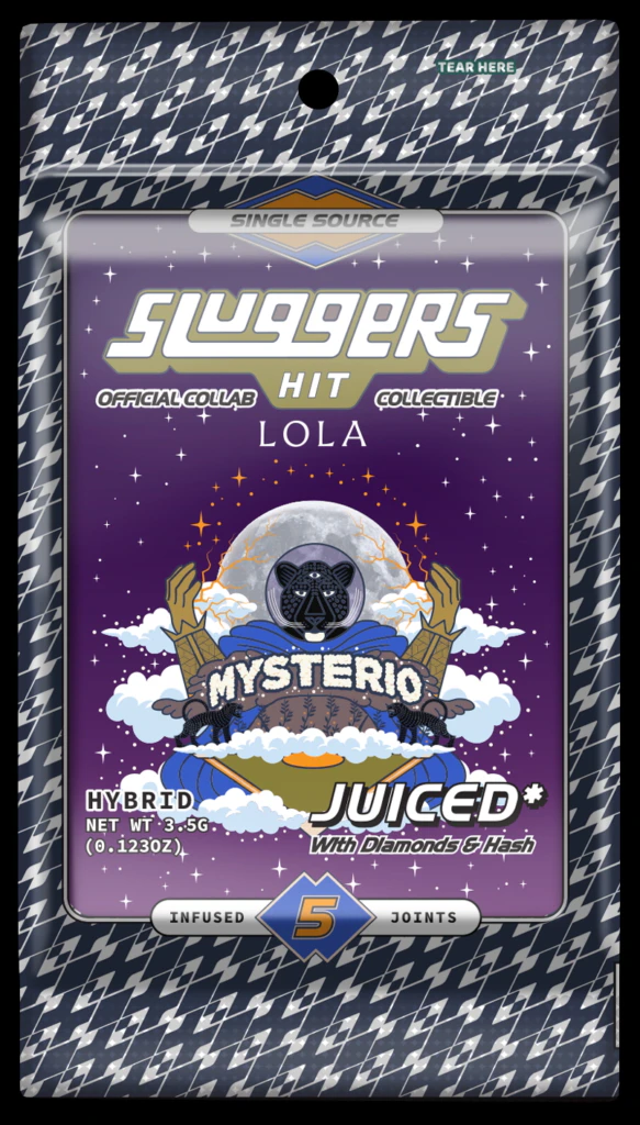 Sluggers - Mysterio (H) | 5pc Infused PreRolls | Sluggers Main Image
