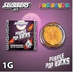 Sluggers - Sluggers Sauce 1g Purple Pop Rocks