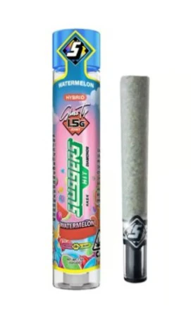 Sluggers - Sluggers Watermelon Zkittles Hash Diamond Infused 1.5g Pre roll Main Image