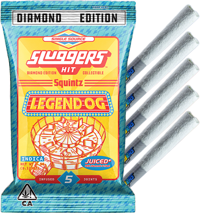 Sluggers | Baby Griselda | Diamonds & Hash Infused | 5pk