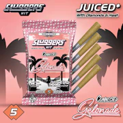 Sluggers x Connected - 5pk Infused Prerolls - Gelonade
