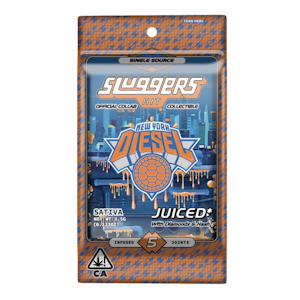 Sluggers - Sluggers - 0.7g Infused PreRoll 5 Pack (NYC Diesel-Sativa)