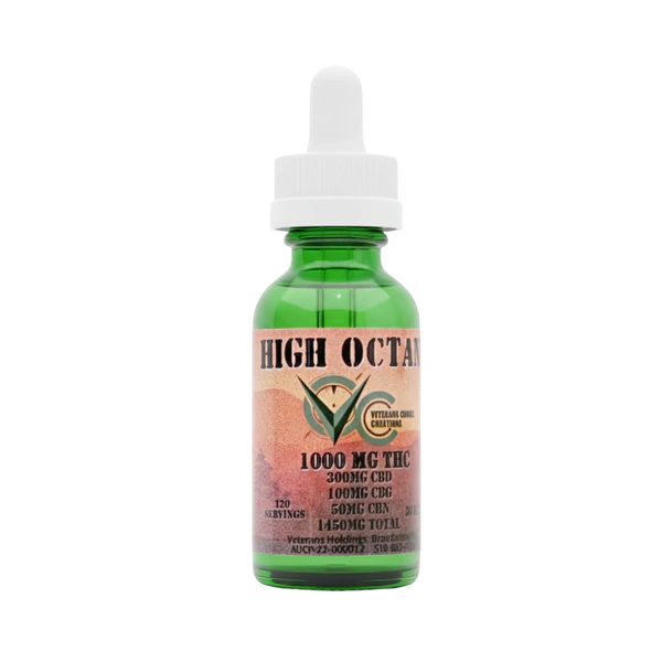 Veterans Choice Creations - High Octane | Tincture | 1000mg | Veterans Choice Creations Main Image