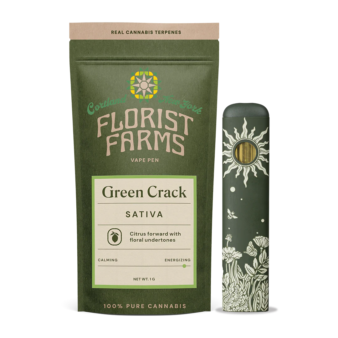 Florist Farms - Green Crack | Vape | 1g | Florist Farms Main Image
