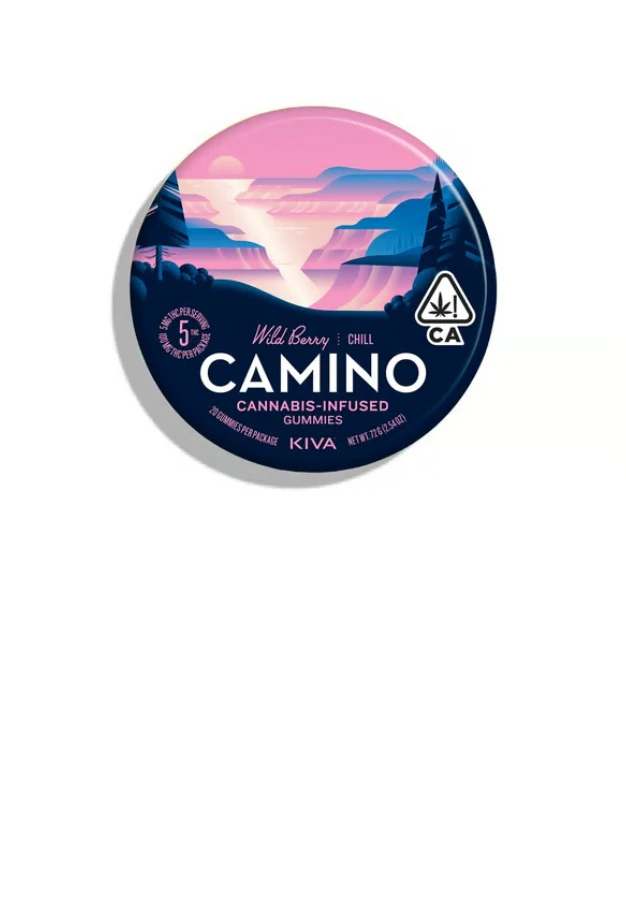 Kiva Confections - Wild Berry "Chill" | Edible | 5mg x 20pk | Camino Main Image