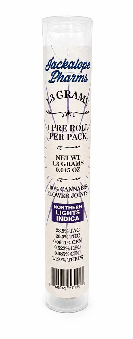 Jackalope Pharms - Northern Lights | Preroll | 1.3g x 1pk | Jackalope Pharms Main Image