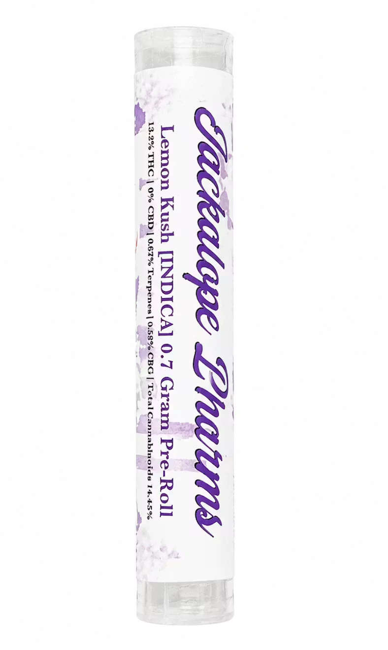 Jackalope Pharms - Lemon Kush | Preroll | 0.7g x 1pk | Jackalope Pharms Main Image